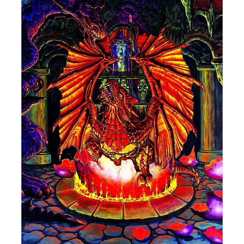 Sunsout Birth of a Fire Dragon 1000 pc   Jigsaw Puzzle 20144