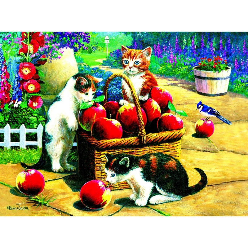 Sunsout We Found a Bumper Crop 1000 pc   Jigsaw Puzzle 13814