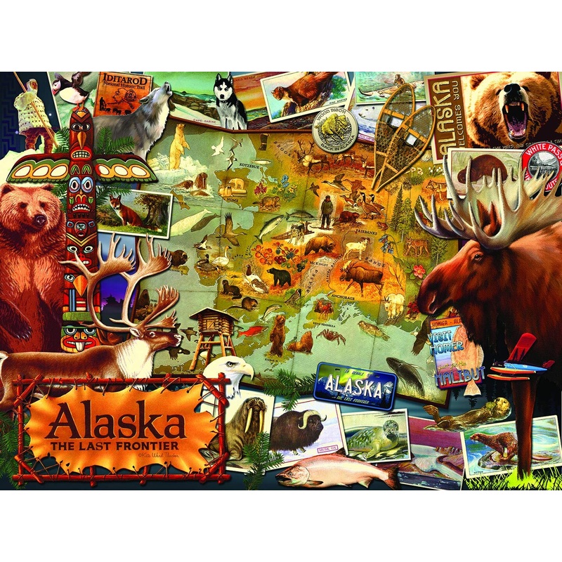 Sunsout Alaska, the Final Frontier 1000 pc   Jigsaw Puzzle 70016