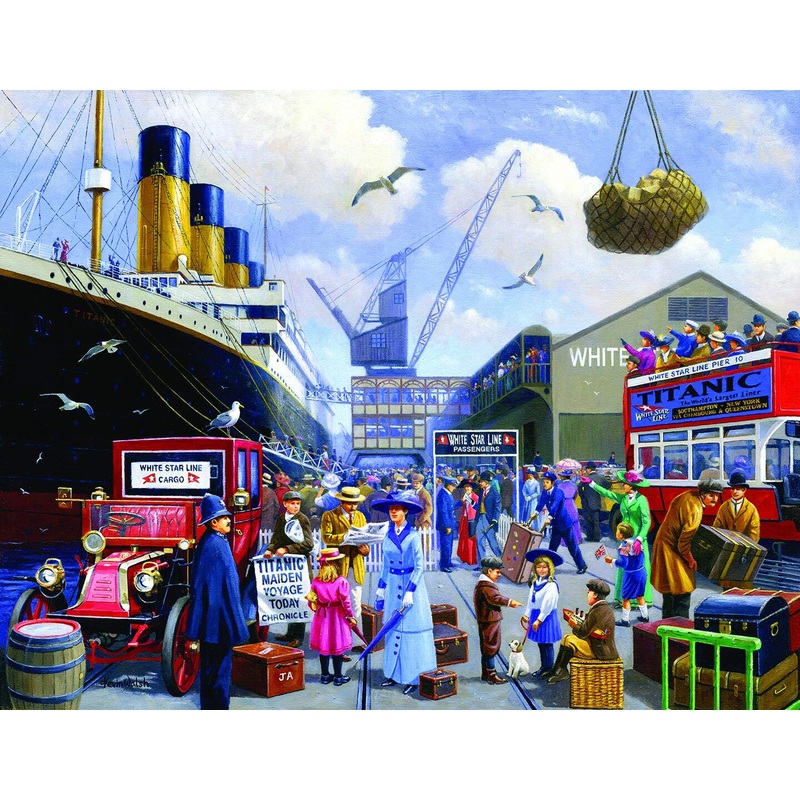 Sunsout The Titanic 1000 pc Large Pieces  Jigsaw Puzzle 13830