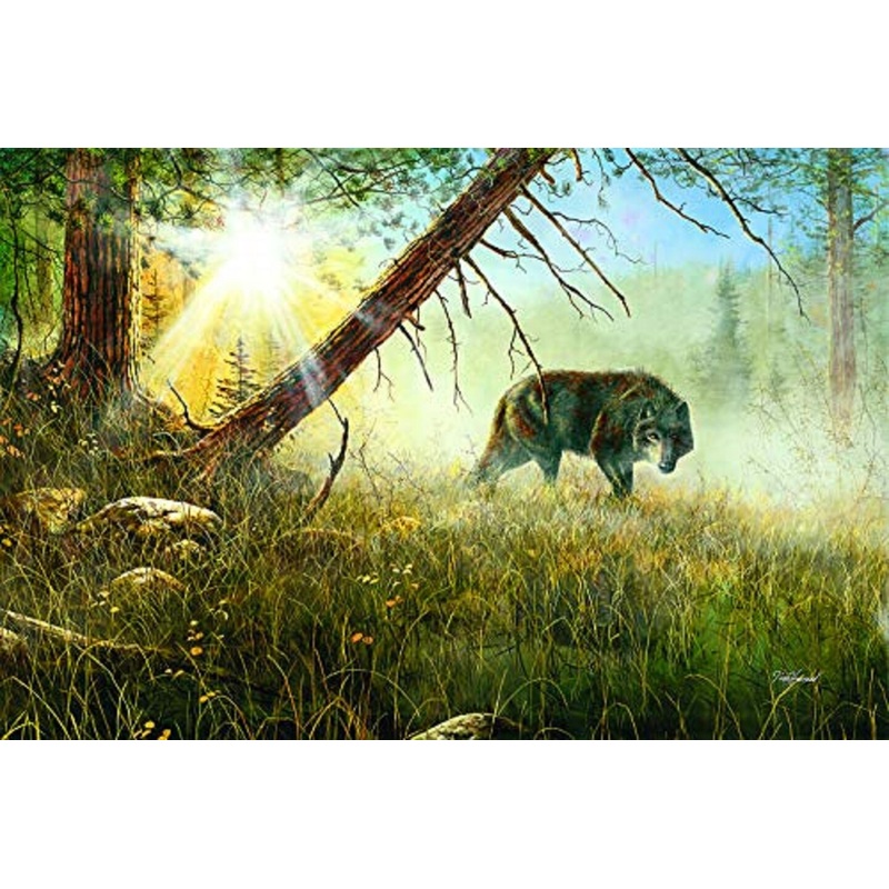 Sunsout Watchful Eyes 550 pc   Jigsaw Puzzle 67312