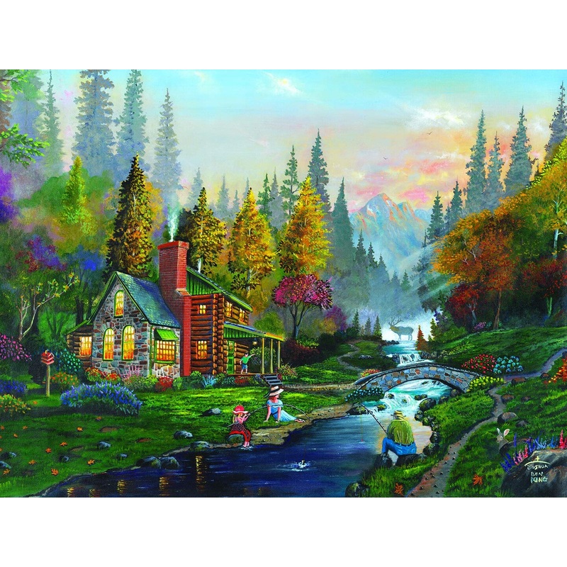 Sunsout Weekend Getaway 300 pc   Jigsaw Puzzle 60446