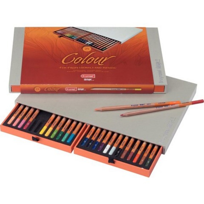 BRUYNZEEL COLOUR BOX 24 COLORED PENCIL SET