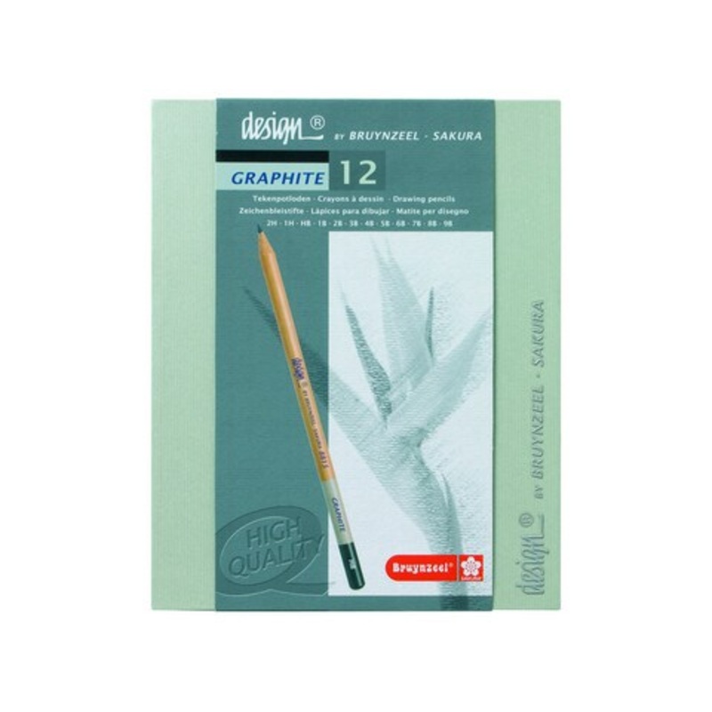 BRUYNZEEL GRAPHITE BOX 12 PENCIL SET