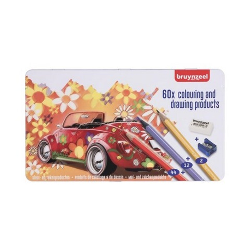 BRUYNZEEL SUPER SIXTIES BEETLE TIN 60