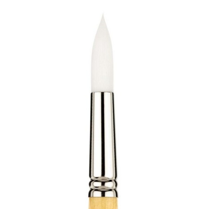 SNAP WHITE TAKLON SHORT HANDLE ROUND 16
