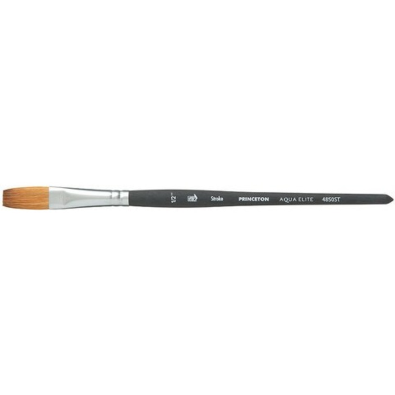 AQUA ELITE SYNTHETIC SABLE SHORT HANDLE STROKE 1/2 INCH