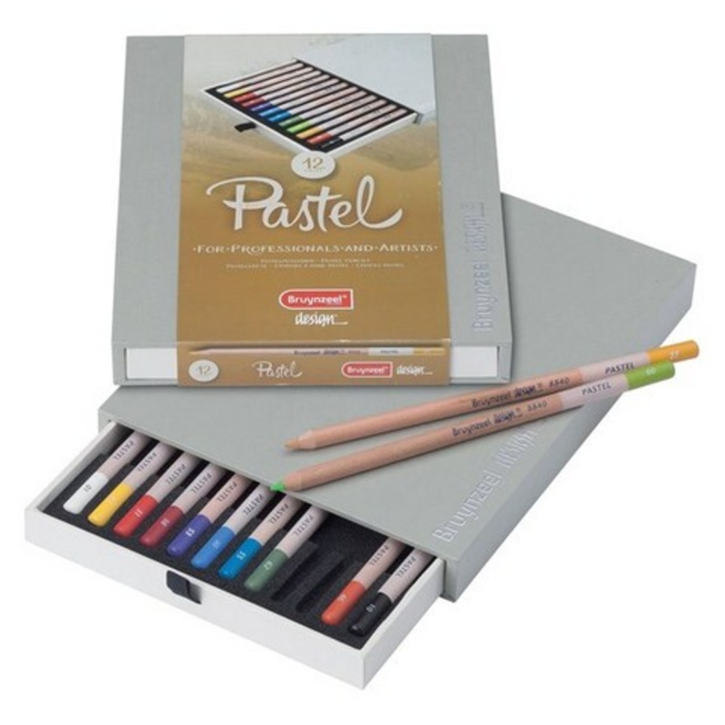BRUYNZEEL PASTEL PENCIL 12 PIECE SET