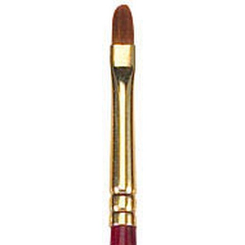 HERITAGE BEST SYNTHETIC SABLE LONG HANDLE FILBERT 4