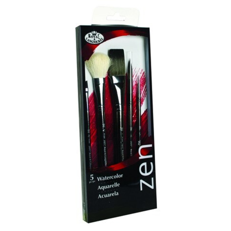 ZEN SH 5PC WATERCOLOR STROKE VARIETY SET