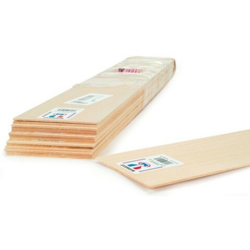 BASSWOOD STRIP 3/16X3/16X24