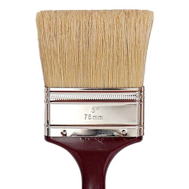 BRISTLE GESSO BRUSH 3 INCH