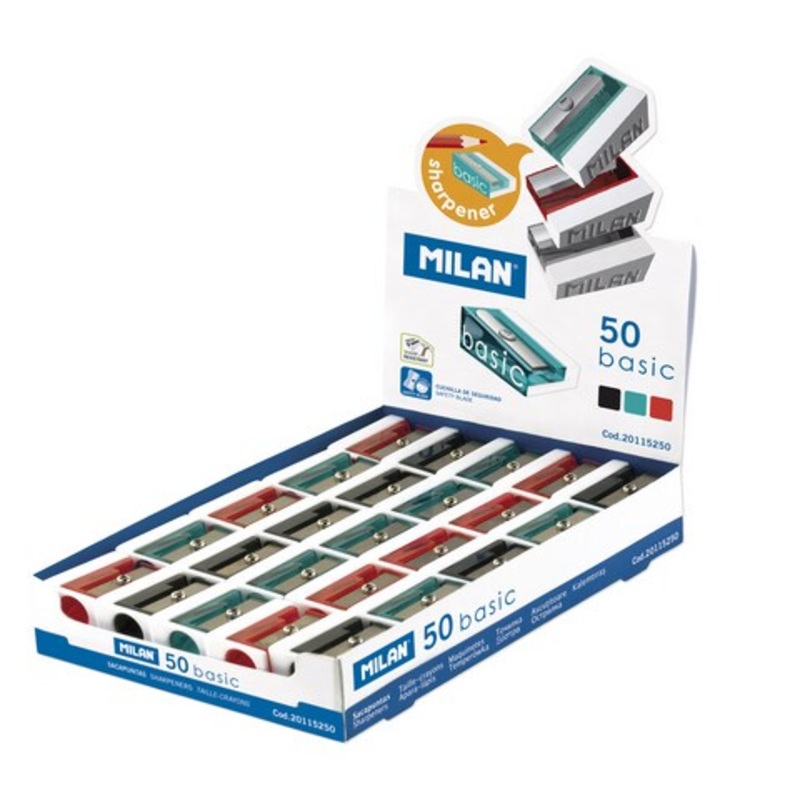 MILAN BASIC 1 HOLE PENCIL SHARPENER