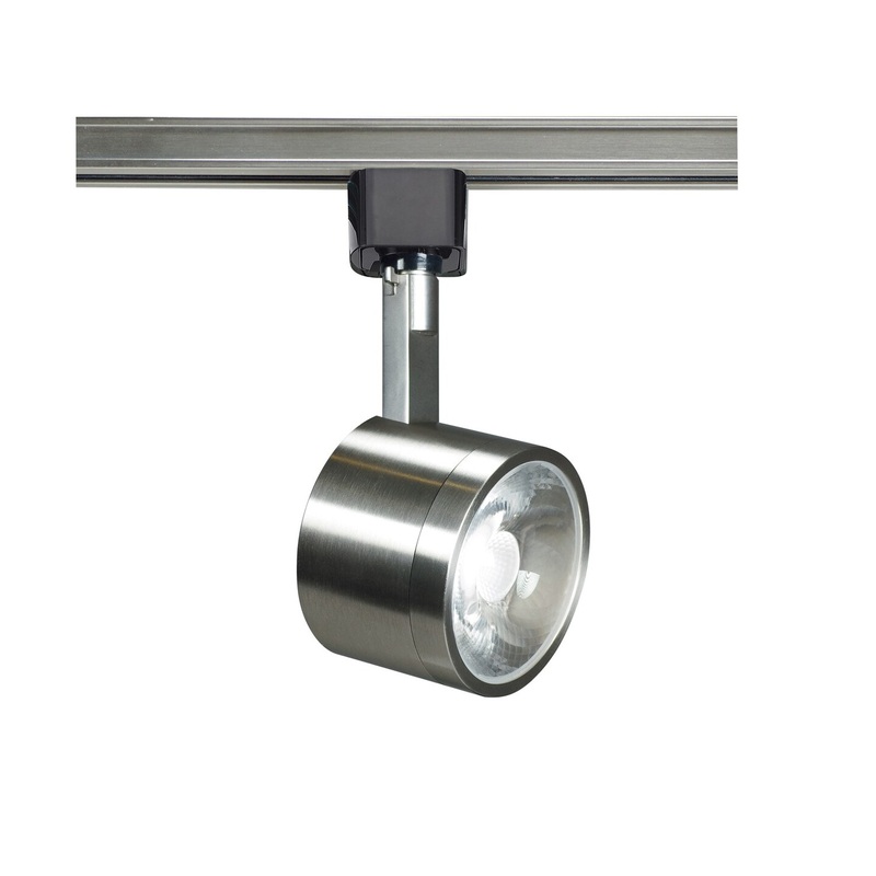 Nuvo TH405 12 Watt LED Track Head Brushed Nickel Finish 24 Degree Beam Angle