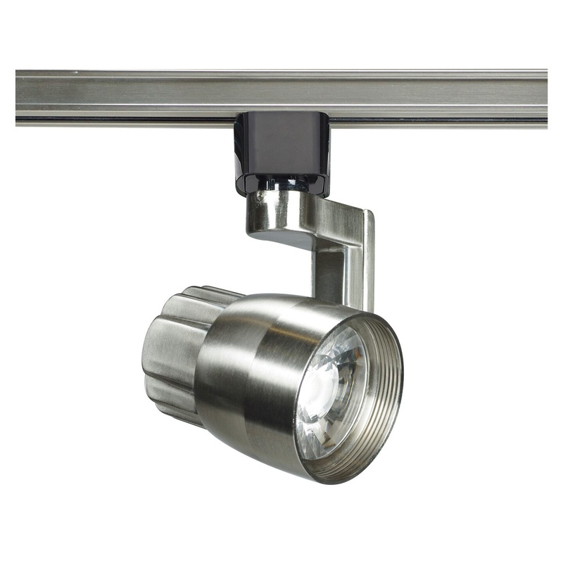 Nuvo TH425 12 Watt LED Track Head Brushed Nickel Finish 24 Degree Beam Angle