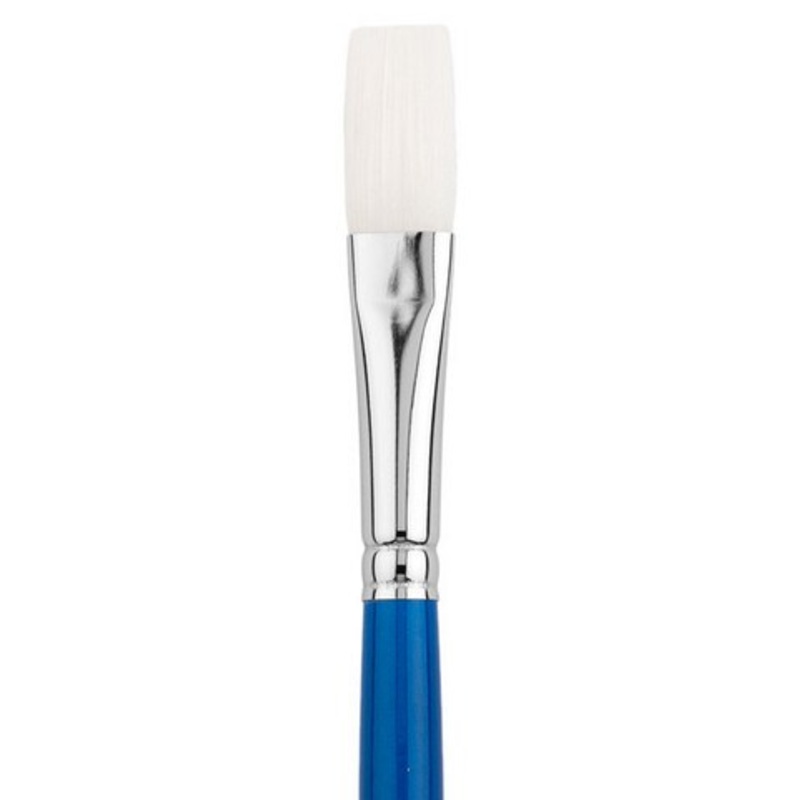 SUMMIT WHITE SYNTHETIC SHORT HANDLE STROKE 3/4 INCH
