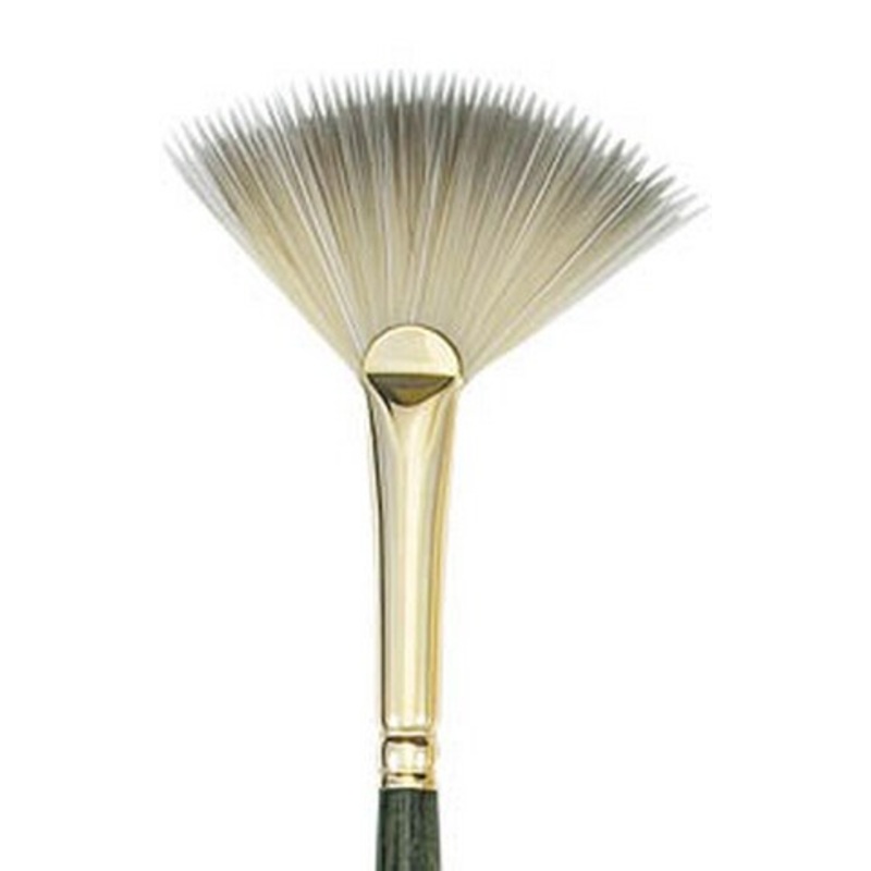UMBRIA BEST SYNTHETIC BRISTLE LONG HANDLE FAN 3
