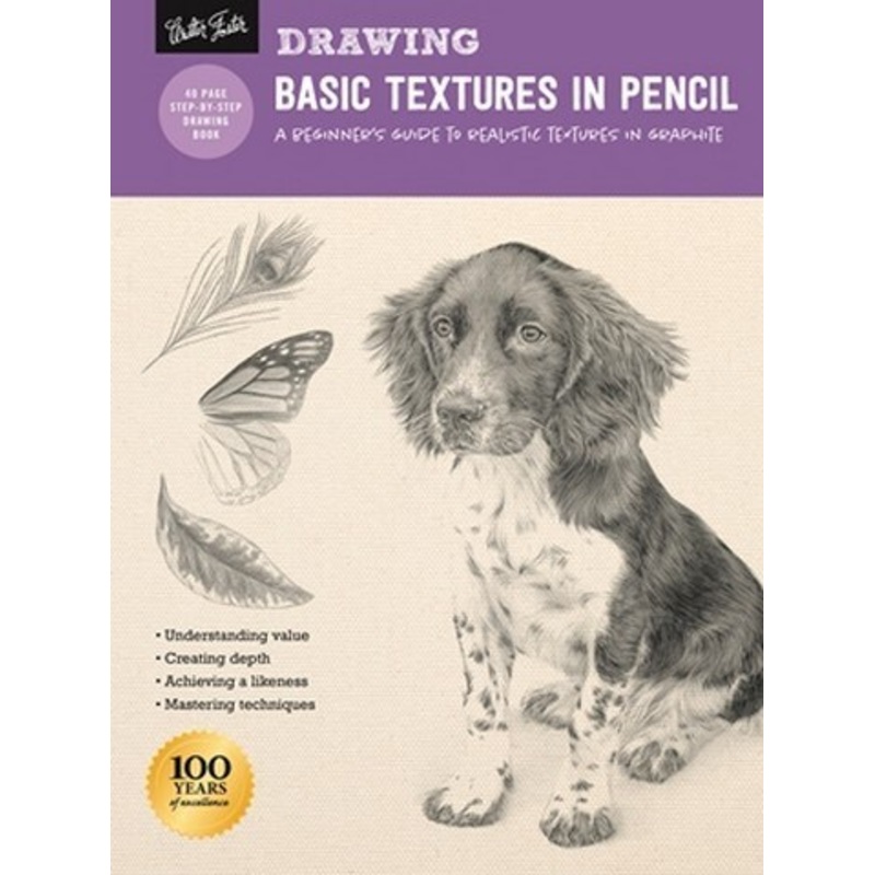 BOOK HOW TO DRAW TEXTURES IN PENCIL