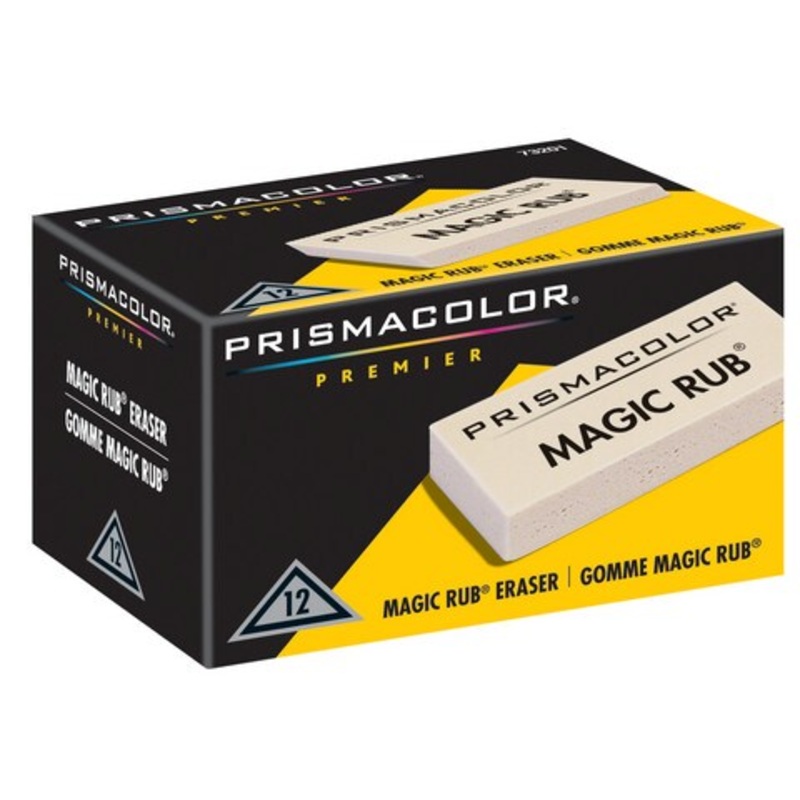 MAGIC RUB WHITE VINYL ERASER