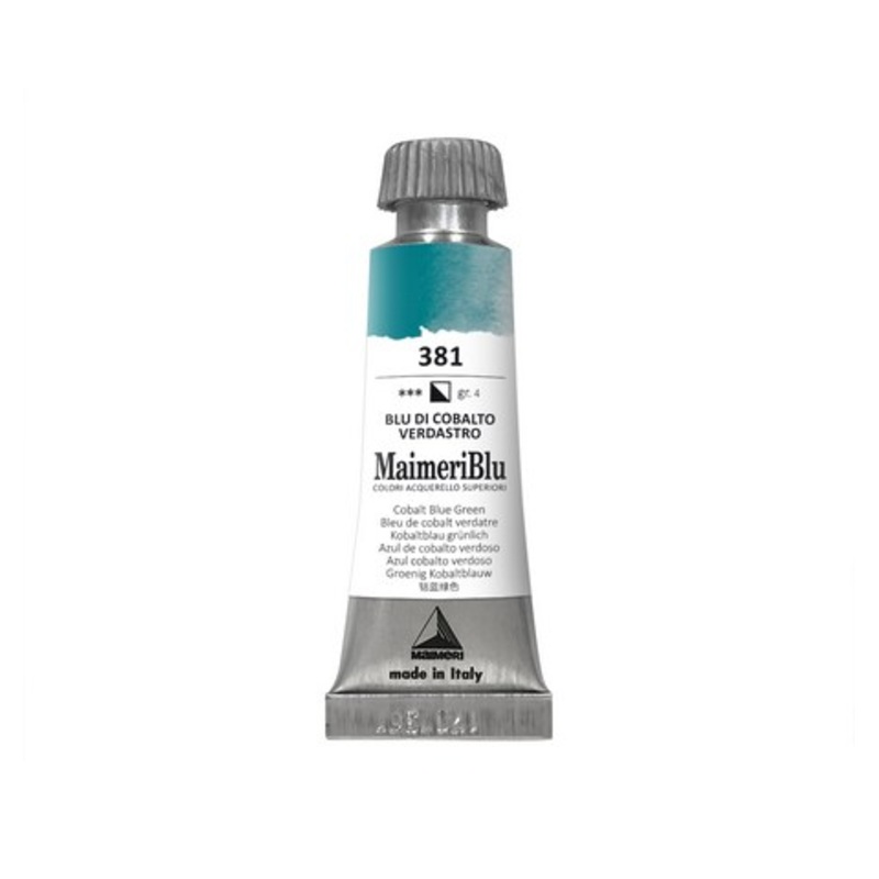MAIMERIBLU PRO WATERCOLOR 12ML COBALT BLUE GREEN
