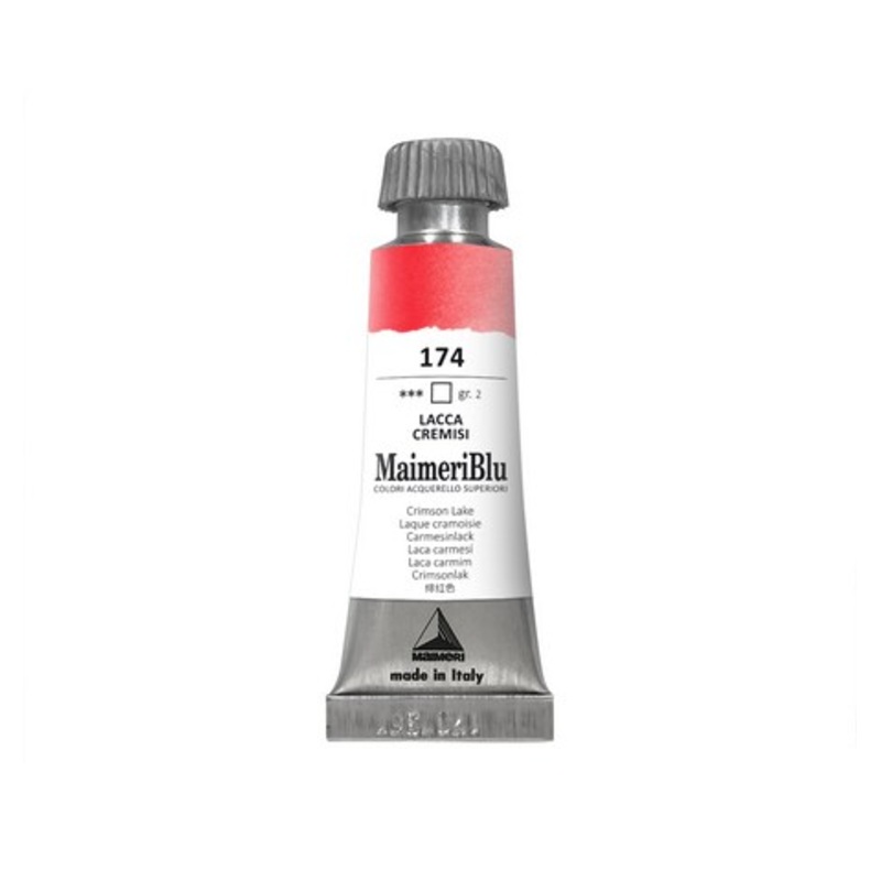 MAIMERIBLU PRO WATERCOLOR 12ML CRIMSON LAKE