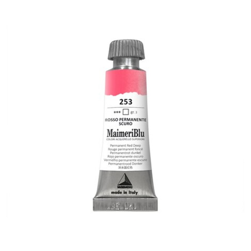 MAIMERIBLU PRO WATERCOLOR 12ML PERMANENT RED DEEP