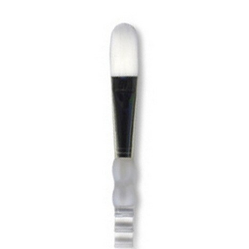 SOFT GRIP SNOWHITE SYNTHETIC LONG HANDLE FILBERT 8