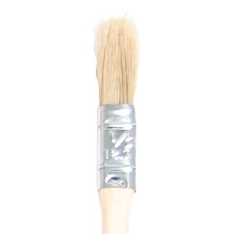 WHITE BRISTLE UTILITY CHIP BRUSH 1/2 INCH