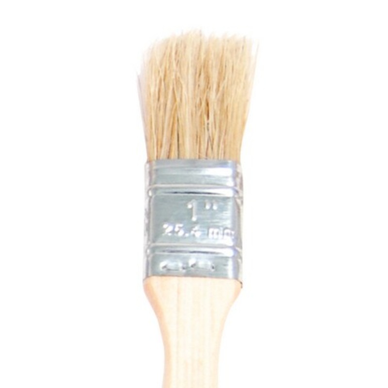WHITE BRISTLE UTILITY CHIP BRUSH 1 INCH