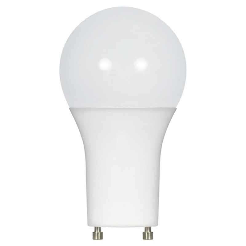 10w A19 LED 120v Frosted GU24 base 2700K Warm White Dimmable Light Bulb