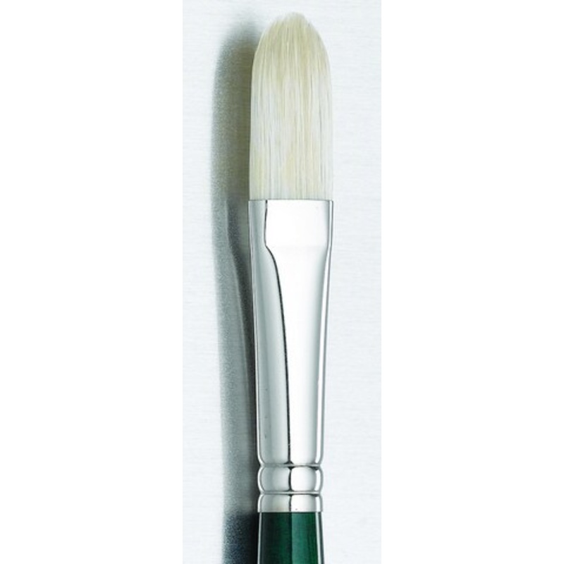 GAINSBOROUGH OIL/ACRY WHITE BRISTLE LONG HANDLE FILBERT 2