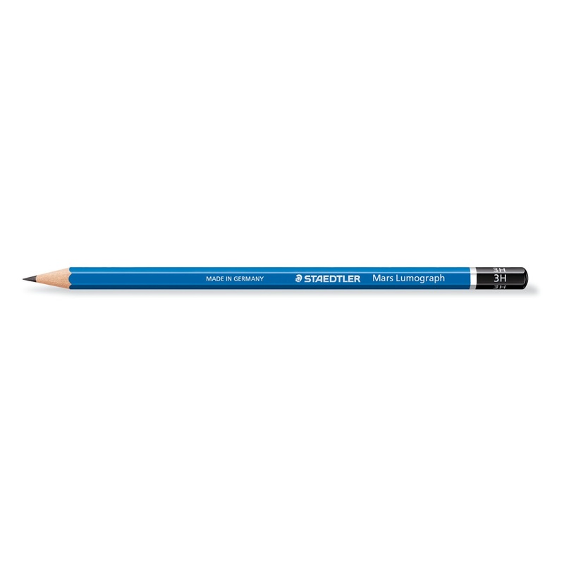 Staedtler Mars Lumograph Drawing Pencil, 3H