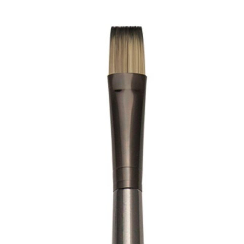 ZEN ACRYLIC SYNTHETIC BRISTLE LONG HANDLE BRUSH BRIGHT 10
