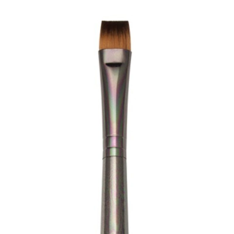 ZEN ALL MEDIA SHORT HANDLE BRUSH CHISEL BLENDER 1