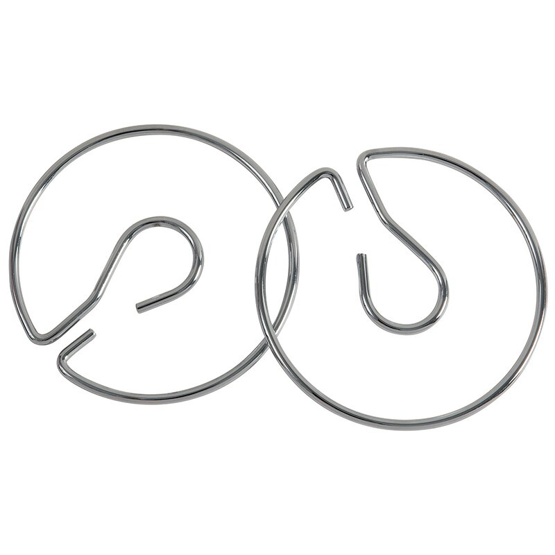 Chart Stand Rings, Metal, 4