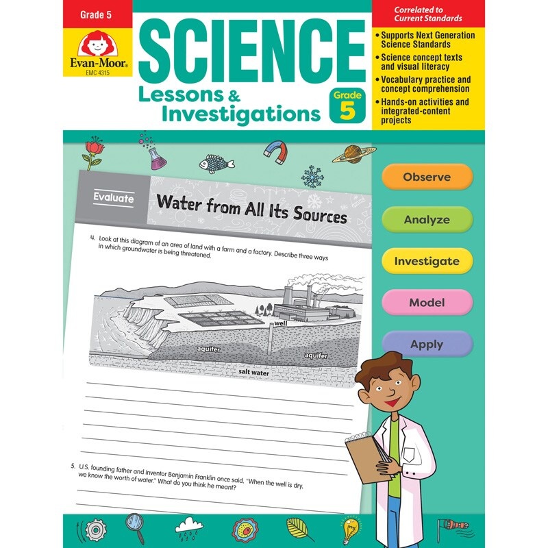 Science Lessons and Investigations, Grade 5