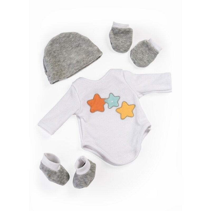 Gender Neutral Doll Layette Set for 15″ Dolls