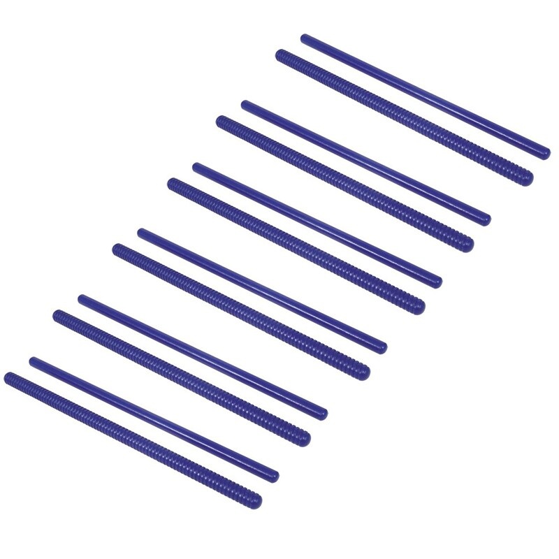 Rhythm Sticks, 1 Fluted 1 Plain, 14