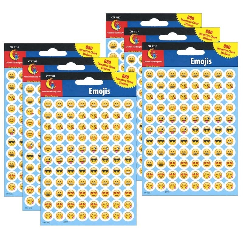Emotion Icons Hot Spot Stickers, 0.5