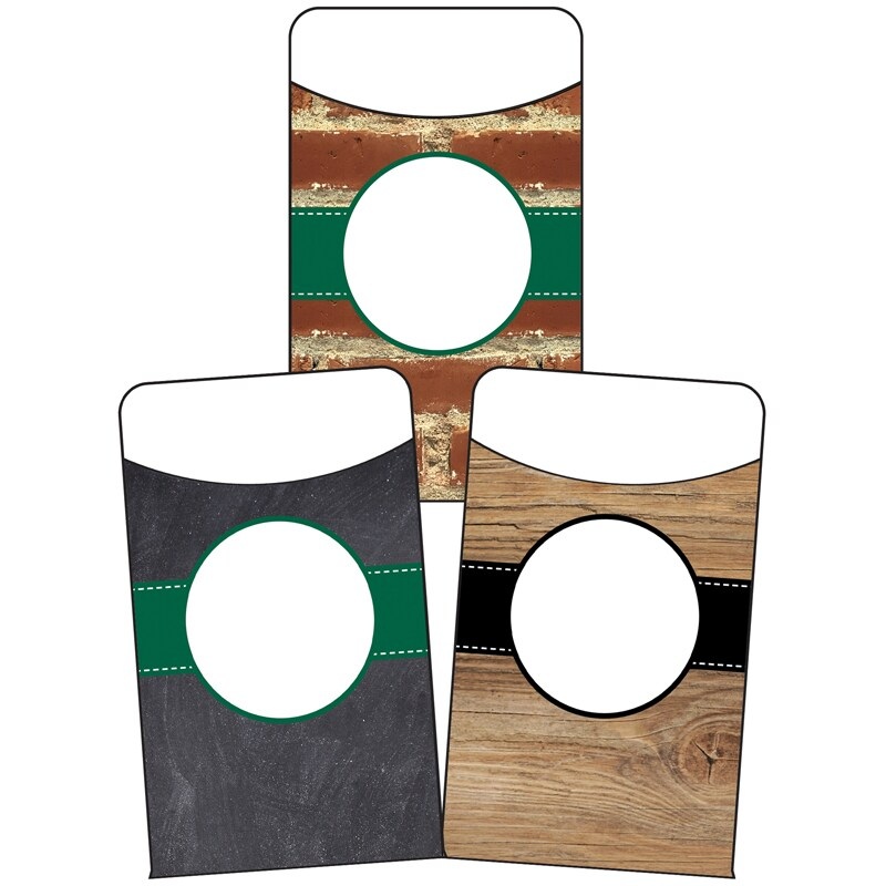 Industrial Cafe Library Pockets, 3.25″ x 5.25