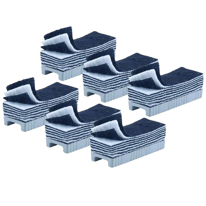 Whiteboard Eraser, Peel Away Layers, 5″ Felt, Pack of 6