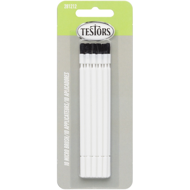 Testors Micro Brush Set 10/Pkg