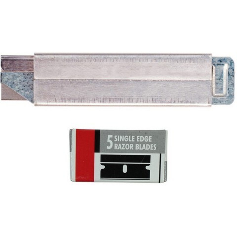 EXCEL FLAT METAL ALL PURPOSE CUTTER KNIFE CARRDED