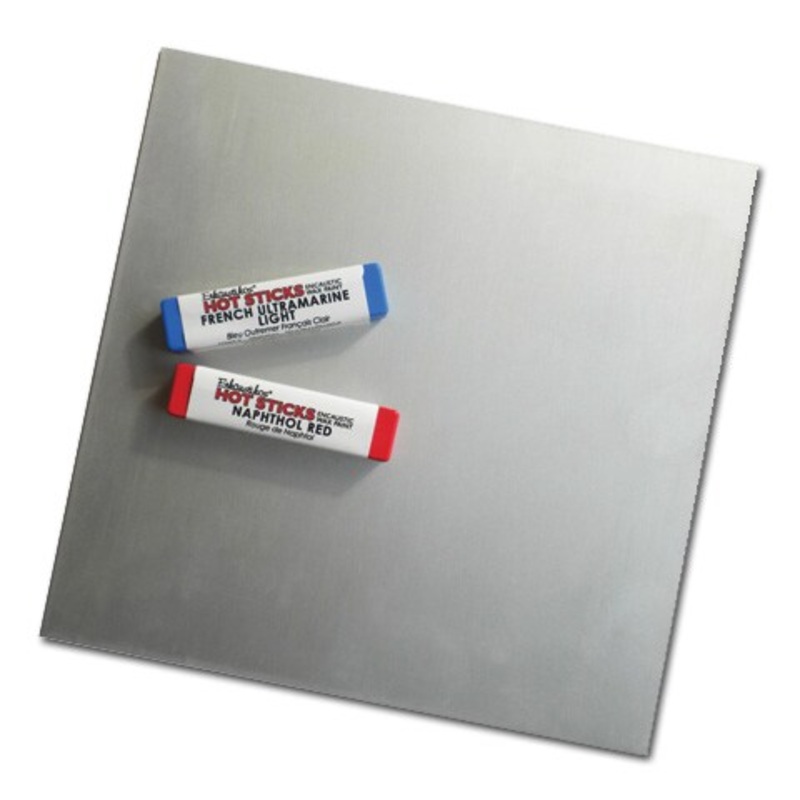 ENKAUSTIKOS ANODIZED ALUMINUM PLATE 6X8