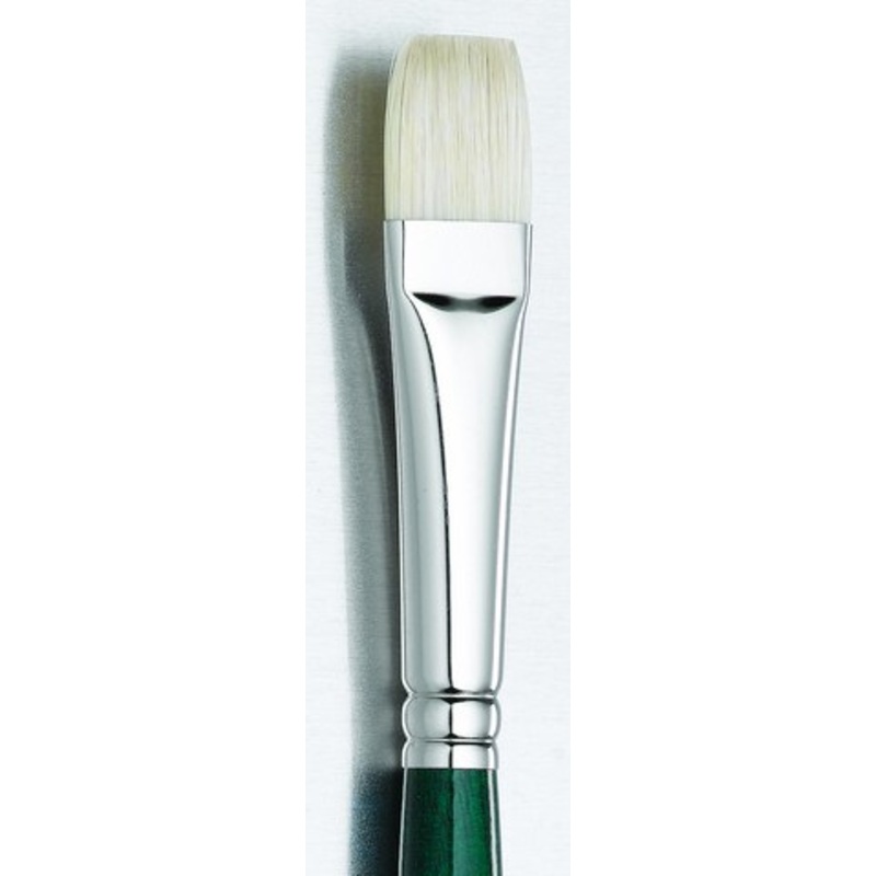 GAINSBOROUGH OIL/ACRY WHITE BRISTLE LONG HANDLE BRIGHT 4