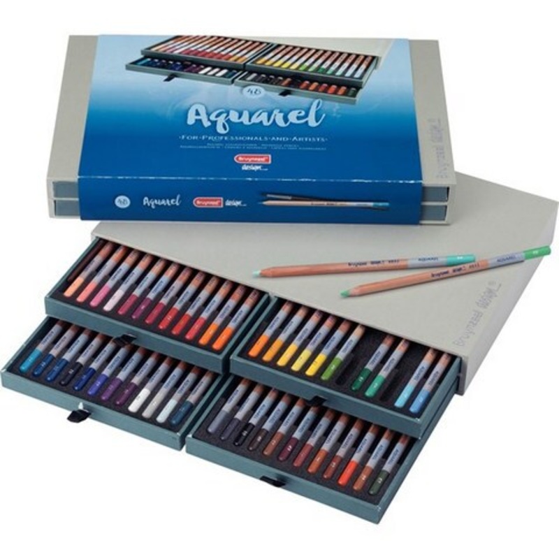 BRUYNZEEL AQUAREL BOX 48 PENCIL SET 8835H48