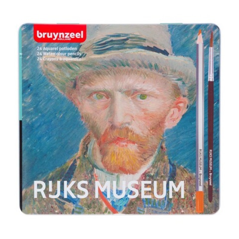BRUYNZEEL RIJKS MUSEUM 24PC WATERCOLOUR PENCILS SET
