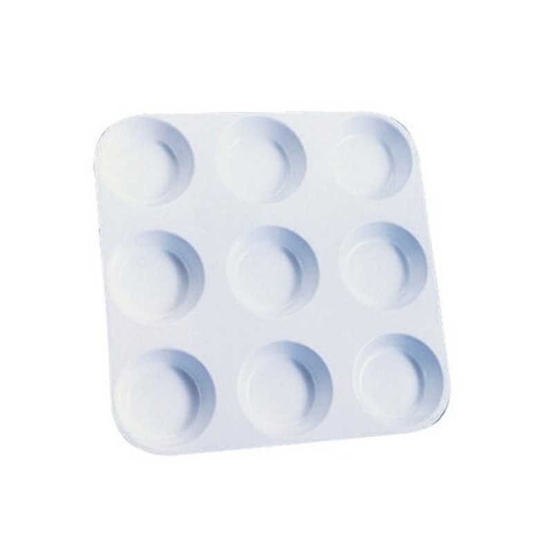 PLASTIC MUFFIN TRAY 9 WELL