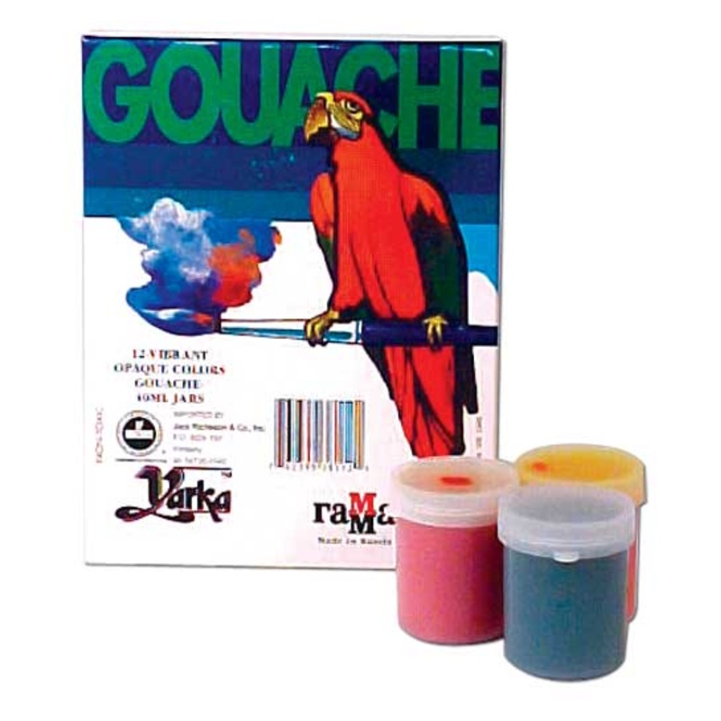 YARKA GOUACHE 12 COLOR SET 40ML