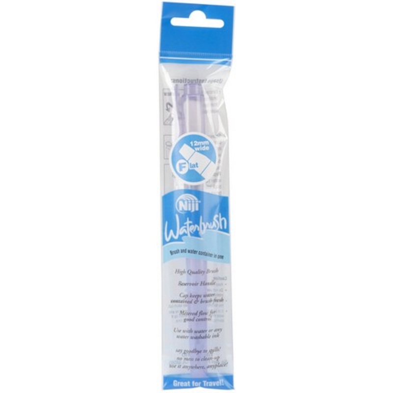 NIJI WATERBRUSH FLAT 12MM